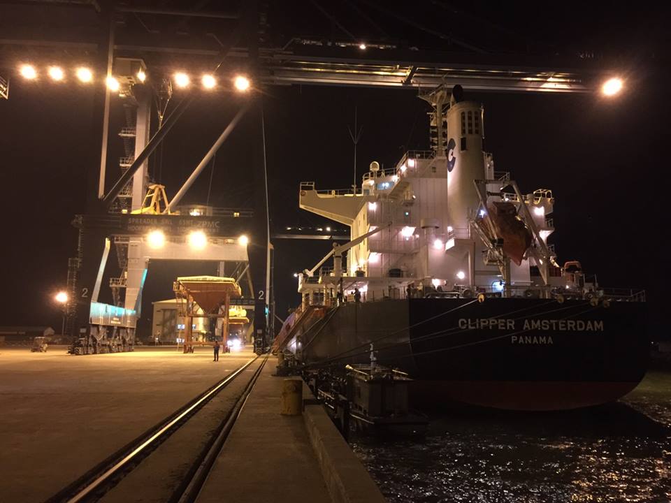 CLIPPER AMSTERDAM CICT port dry