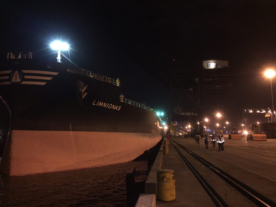 Tàu LIMNIONAS hàng khô đậu cảng CICT
