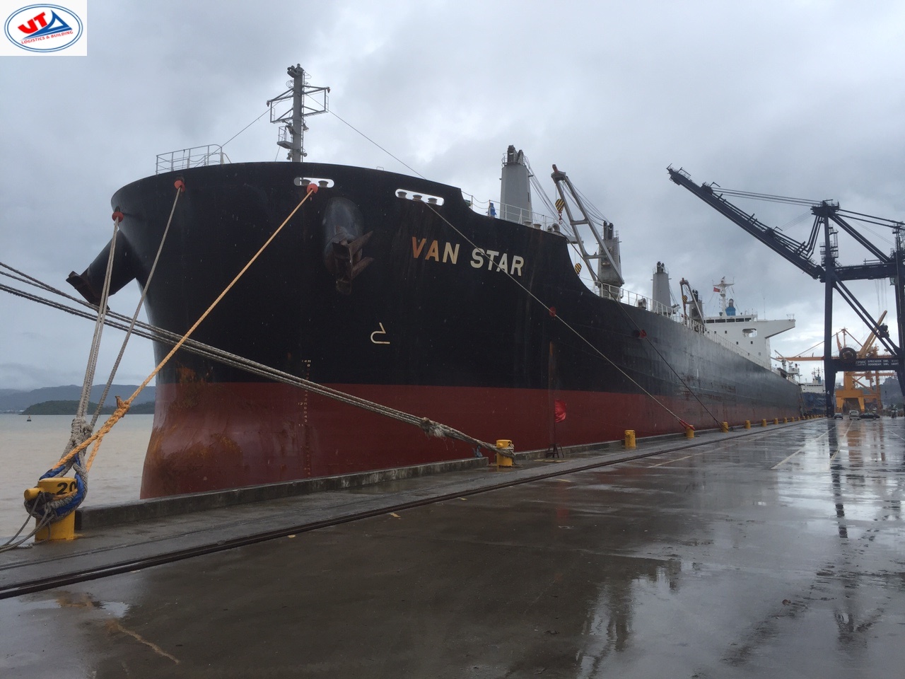 Tàu MV VANSTAR hàng khô đậu cảng CICT