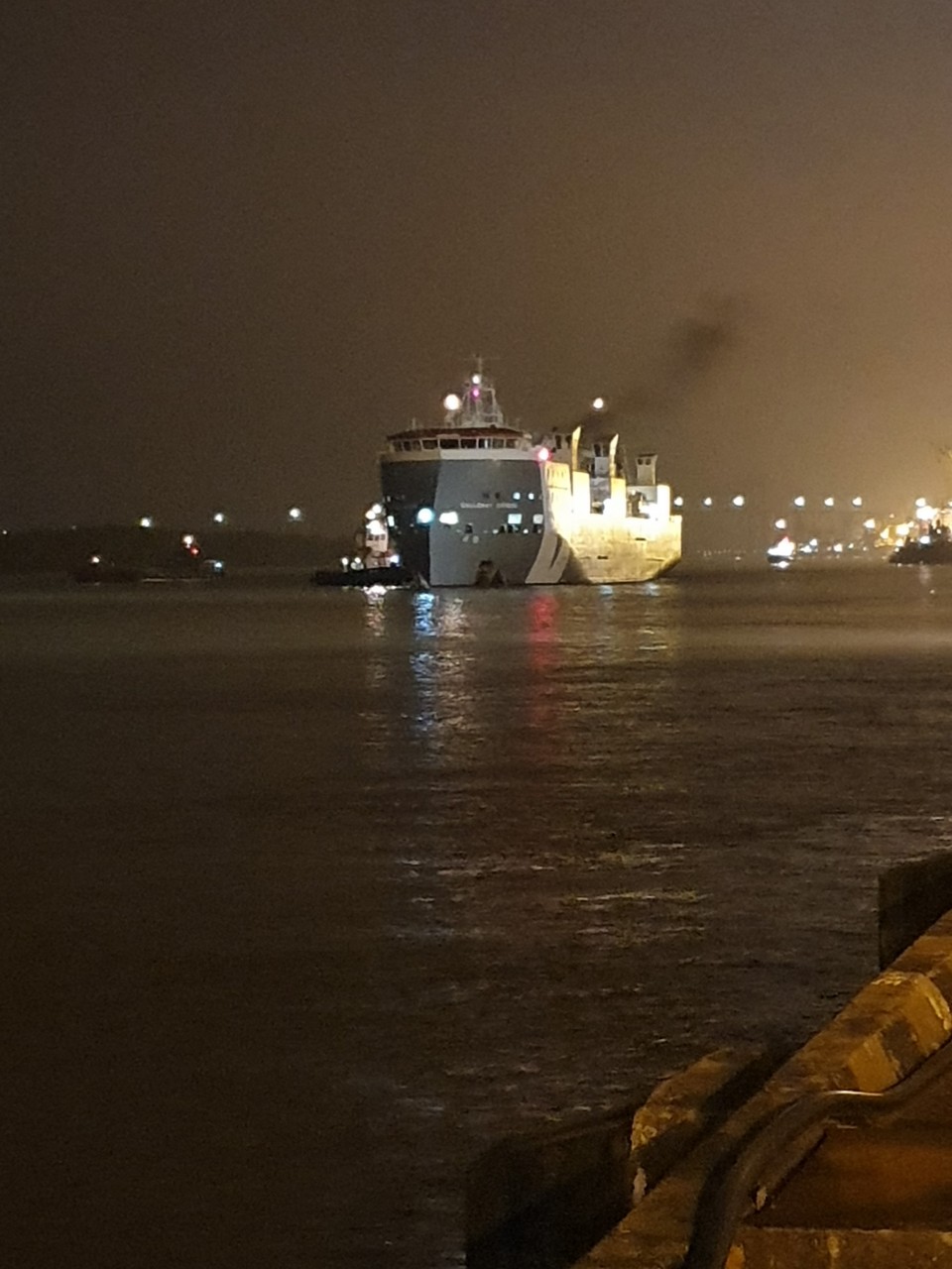 Tầu Bò Úc GALLOWAY EXPRESS cảng Chùa Vẽ HP