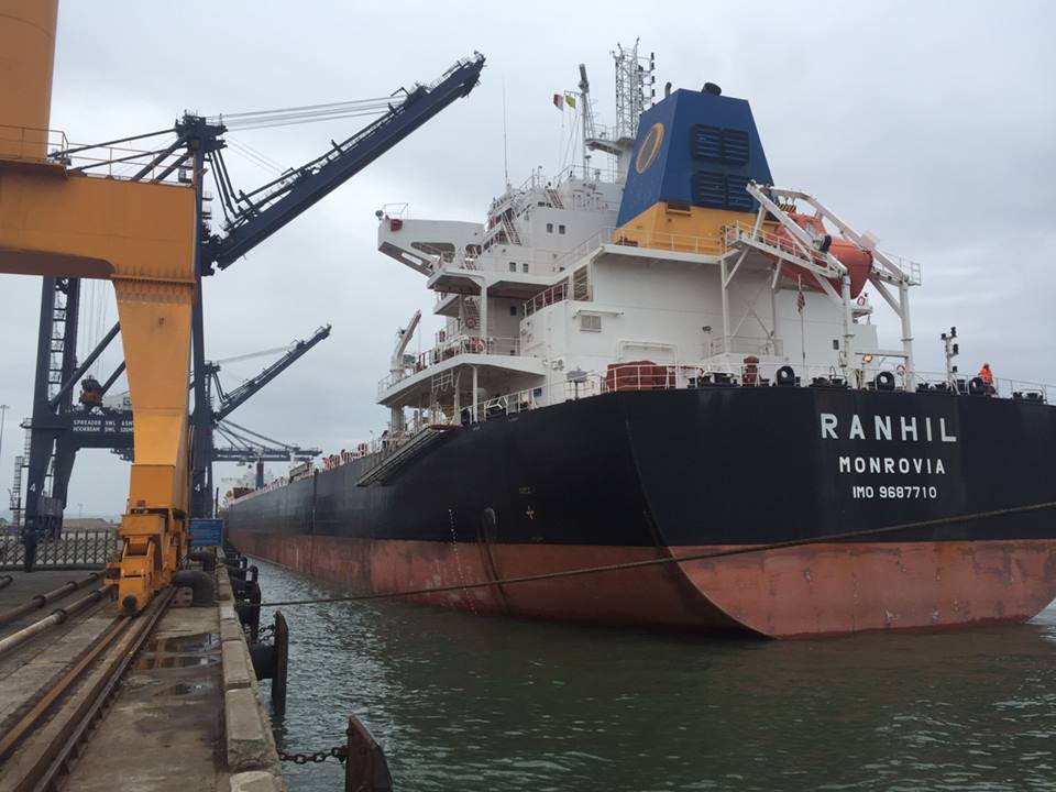 Ship dried bean, wheat CICT